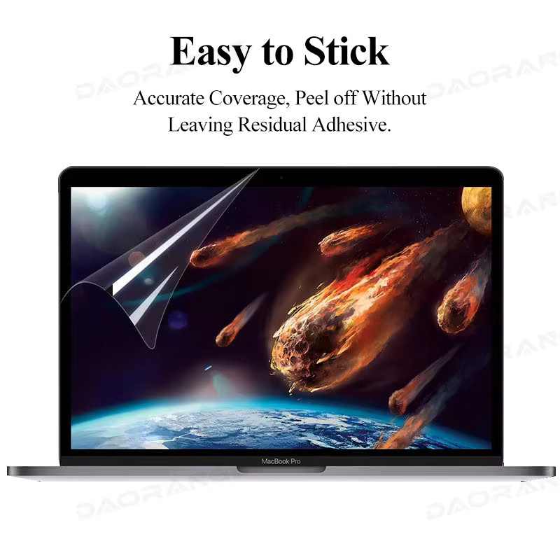 Transparente Displayschutzfolie für Apple MacBook Air und Pro, weiche Schutzfolie für 11, 13, 14, 15 und 16 Zoll Modelle mit Touch Bar und M1/M2 Chips - Bild 4