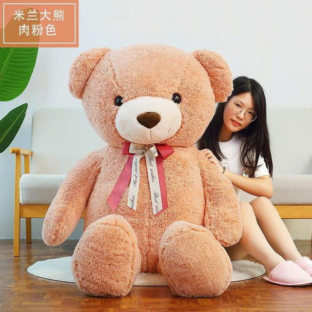 Pangcangshu Teddybär Plüschtier, 120cm, ab 14 Jahren - Bild 1