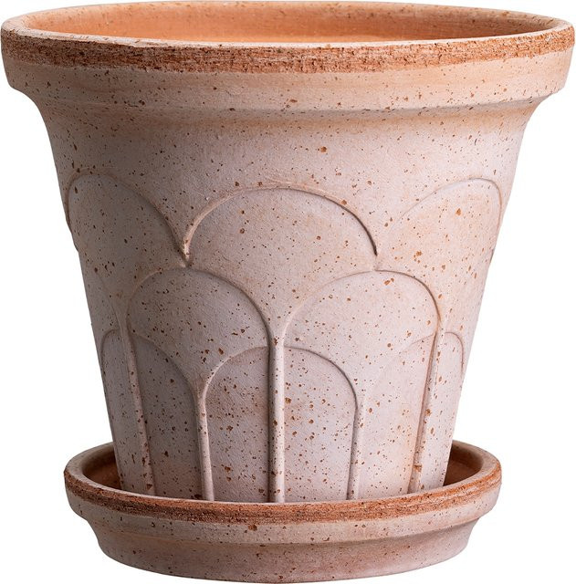 Bergs Potter Blumentopf The Fleur Raw Pot rosa Ø 12 cm - Bild 1