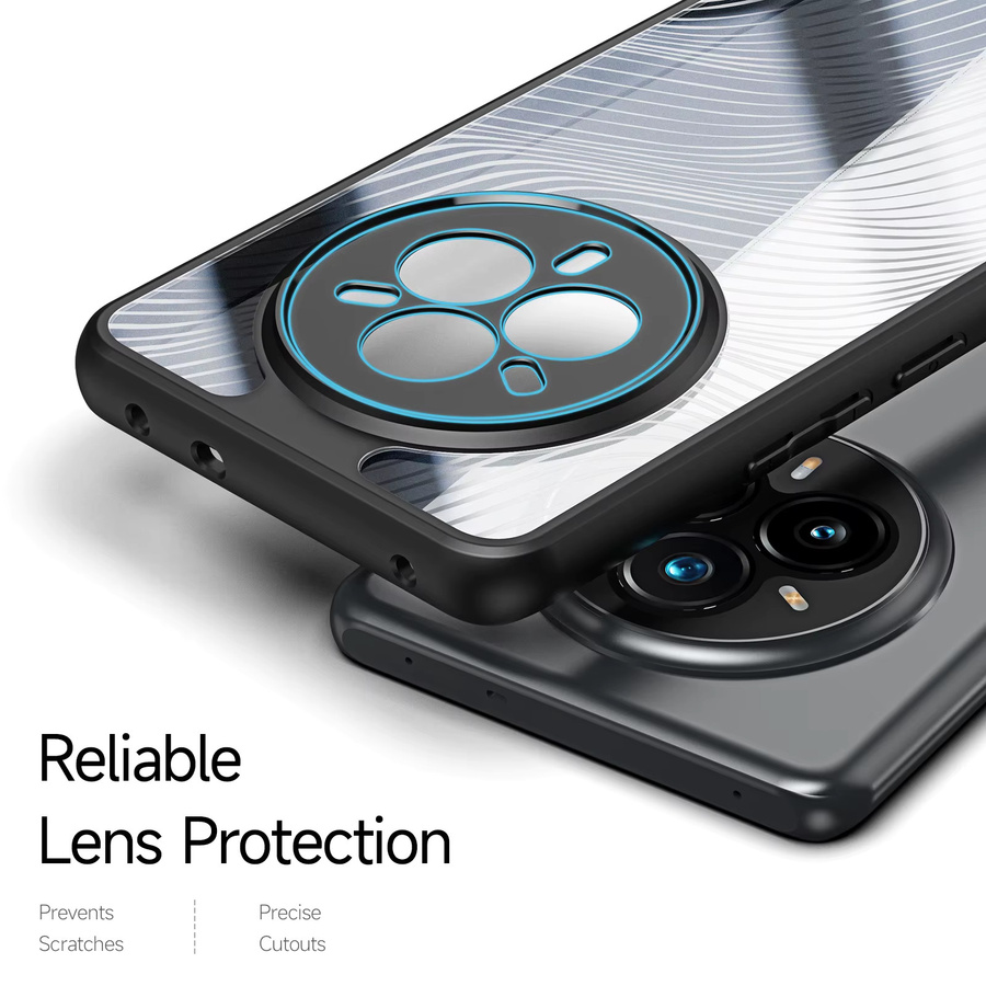 DUX DUCIS Schutzhülle für Realme 13 Pro Plus, 14 Pro und 15 Pro aus TPU und Acryl, Transparent, Anti-Fingerprint und Anti-Drop Design - Bild 1