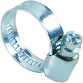 GEKA Schlauchschelle W1 DIN3017 in Silber, Spannbereich 16-25 mm - Bild 1