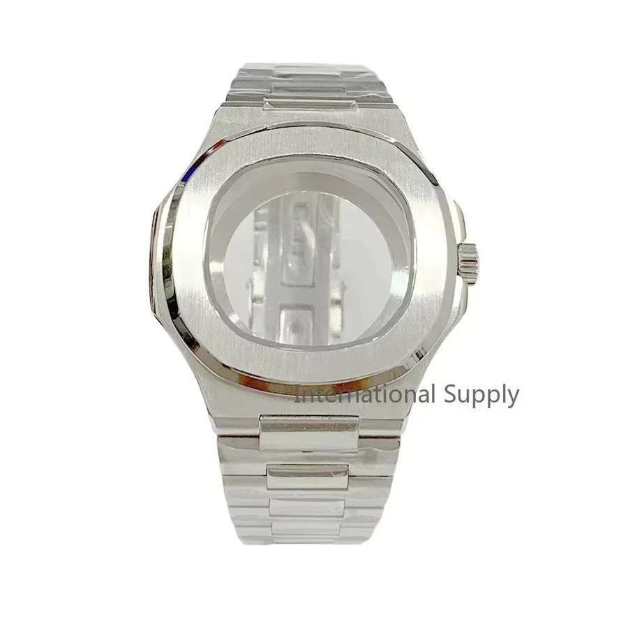 Uhrenarmband Edelstahl, Silber, Herren - Bild 2