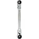 KS Tools 4 in 1 GEARplus umschaltbarer Gelenk-Doppel-Ringschlüssel, Farbe: Silber, Material: Chrom-Vanadium - Bild 2