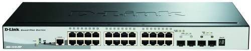 D-Link DGS-1510-28P/E Smart Managed PoE Gigabit Switch in Schwarz mit 28 Ports und 10 Gbit/s SFP+ Anschlüssen - Bild 3