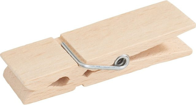 Helo Holz-Klammer in Beige für Erwachsene - Bild 1