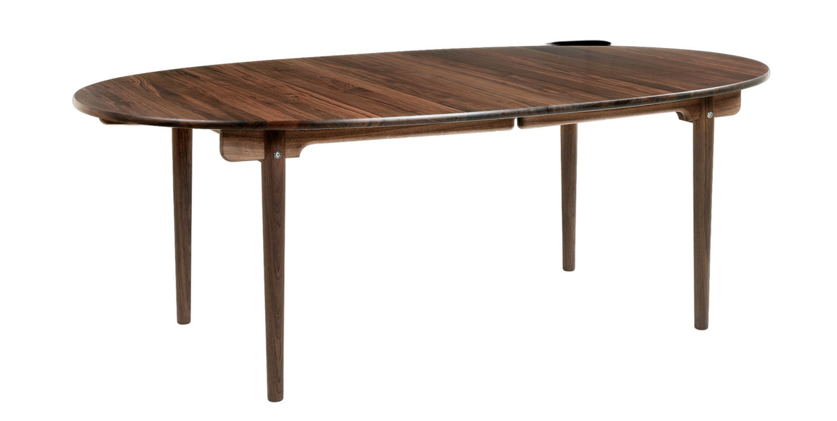 Carl Hansen & Søn CH338 Esstisch aus Massivholz Eiche oder Walnuss in Braun - Bild 3