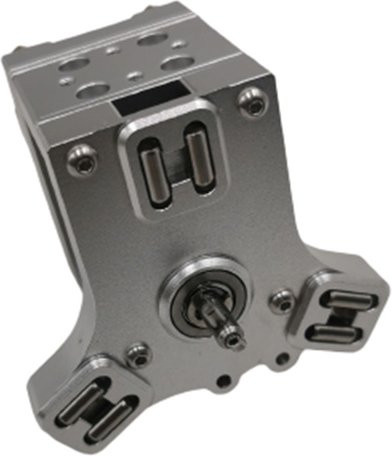 Funssor BLV Cube Werkzeug Wechsler Kit für FDM 3D-Drucker mit MGN12H Linearschiene und Motor in Rot und Silber - Bild 1