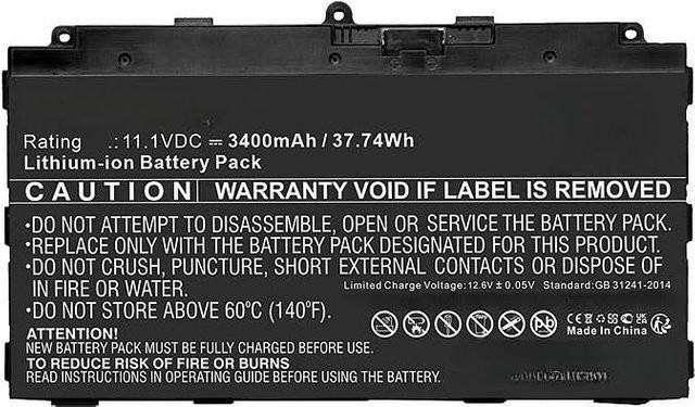 Fujitsu Laptop-Ersatzteil Akku in Schwarz mit 4150 mAh - Bild 1