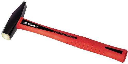 Peddinghaus Ultratec Indu Schlosserhammer Rot, Gewicht: 270 g, Länge: 260 mm, DIN 1041 - Bild 1