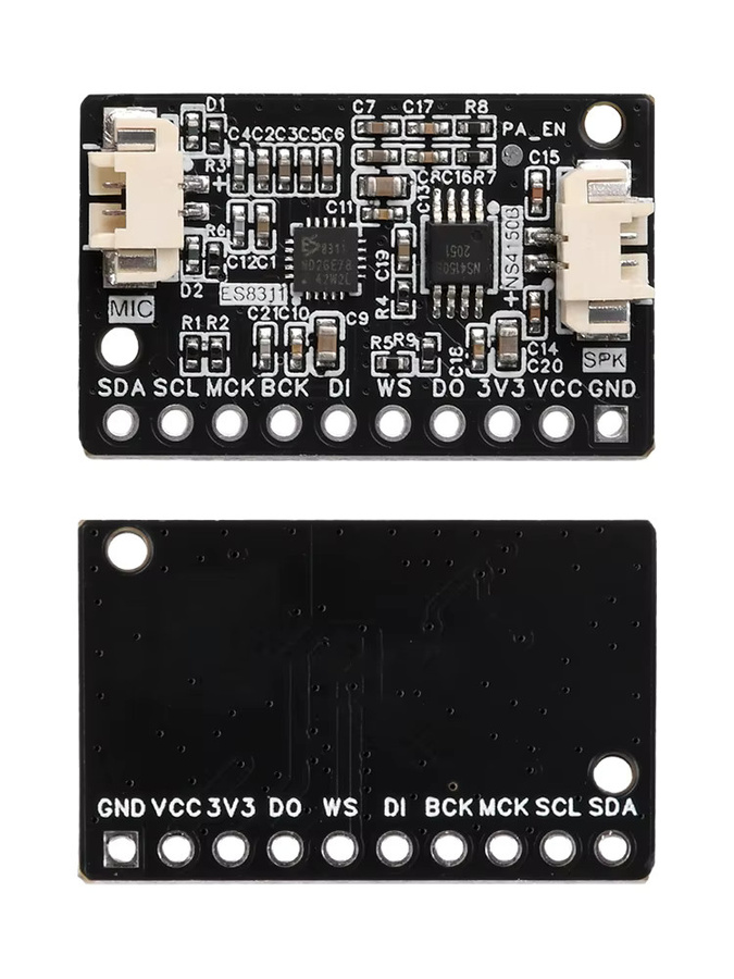 Diymore Digitales Leistungsverstärker-Audiomodul mit integriertem Mikrofon ES8311+NS4150B in Schwarz für Audio-Projekte - Bild 5