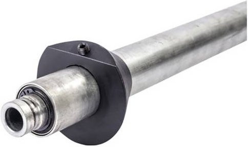 Cimco Gelagerte Trommelachse für Abspuler 147209 in Silber - Bild 1