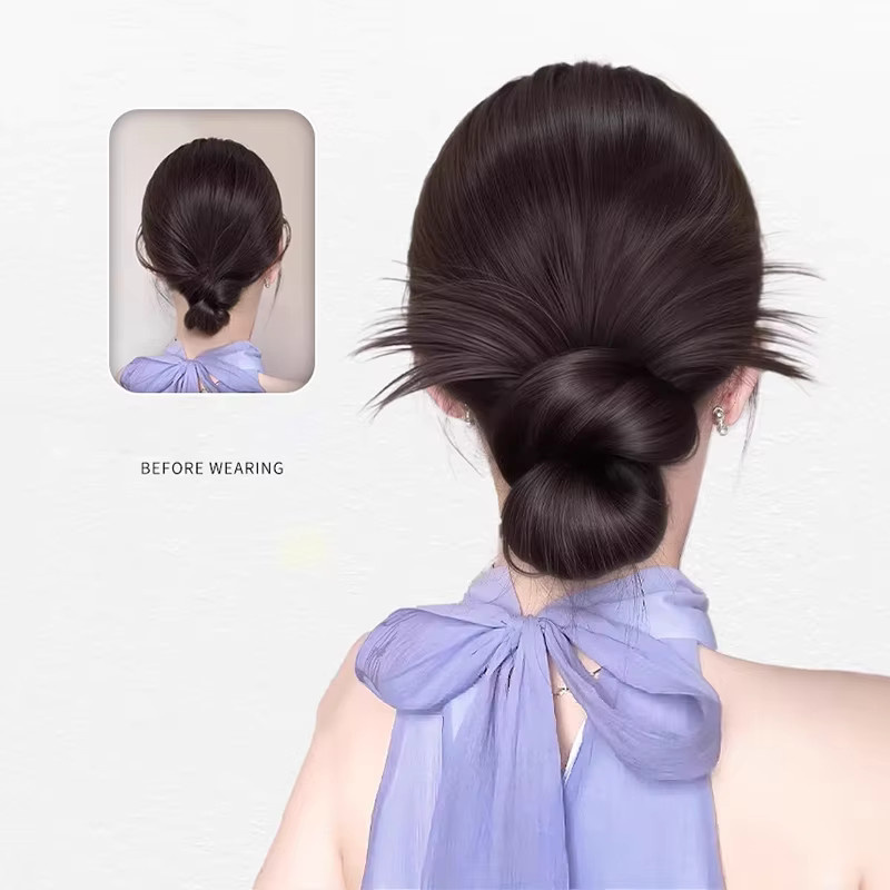 Sommer4 Synthetischer Haarknoten, Haarspange, Damen - Bild 2