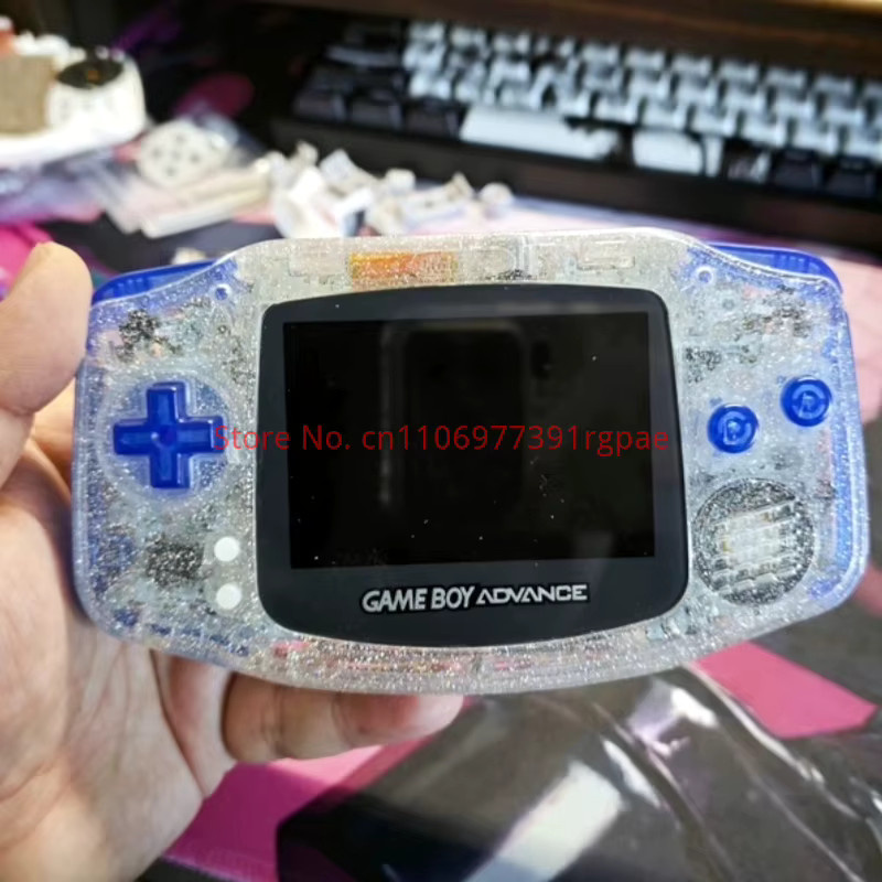 IPS-LCD-Rahmenkit für Game Boy Advance in Blau, 2,9 Zoll mit hoher Helligkeit - Bild 3