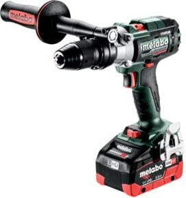 Metabo Akku-3-Gang-Schlagbohrschrauber SB 18 LTX-3 BL I Metal mit 2x 5,5 Ah LiHD Akkus und ASC Ladegerät, 18V, 130 Nm, Farbe Grün - Bild 1
