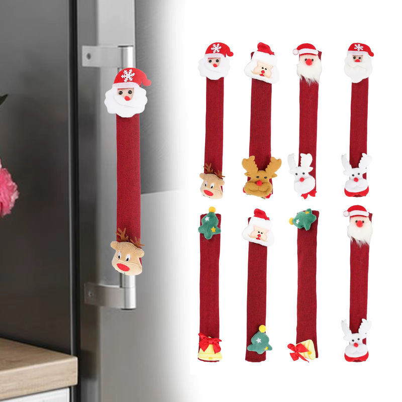 Kesoto Weihnachts Kühlschrank Abdeckung mit niedlichem Design für deine Küchendekoration - Bild 3