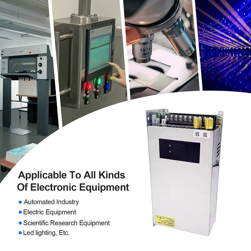 Einstellbares Schaltnetzteil ZJIVNV 1000W AC 110/220V zu DC 0-200V mit Digitalanzeige - Bild 3