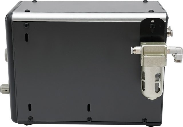Bymaocar Elektrischer Pneumatischer Gravierhammer 80W in Schwarz, Einstellbarer Druckluft-Gravierstift 0-60psi für Schmuck und Heim- oder Gewerbenutzung - Bild 1