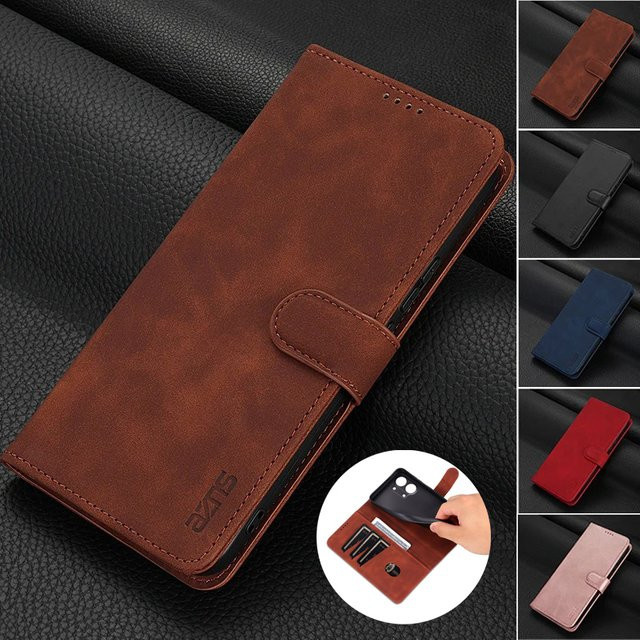 EUCAGR Magnetic Flip Wallet Handyhülle aus PU Leder für Xiaomi POCO X8 Pro Max in Blau - Bild 1