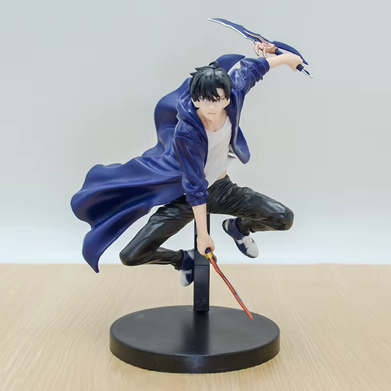 ESPRESTO Anime Figur Sung Jin Woo Excite Motions-1 Kampf Szene Modell aus PVC, Multicolor, Höhe: 21 cm - Bild 2