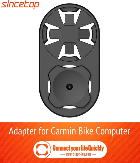 Sincetop Mount Serie C Fahrrad Computer Adapter für Garmin in Schwarz - Bild 1