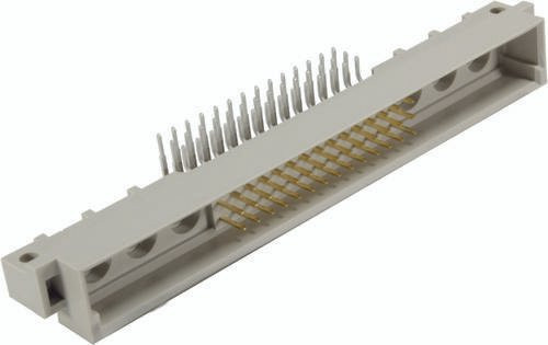 HARTING Messerleiste 09031422901 aus Messing in Grau mit 3 Reihen - Bild 1