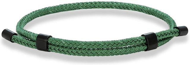 Armband Edelstahl, Schwarz, Grün, Unisex - Bild 1