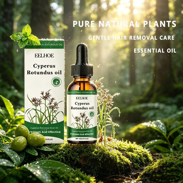 eelhoe Cyperus Rotundus Öl, 60 ml, Körperpflege - Bild 1