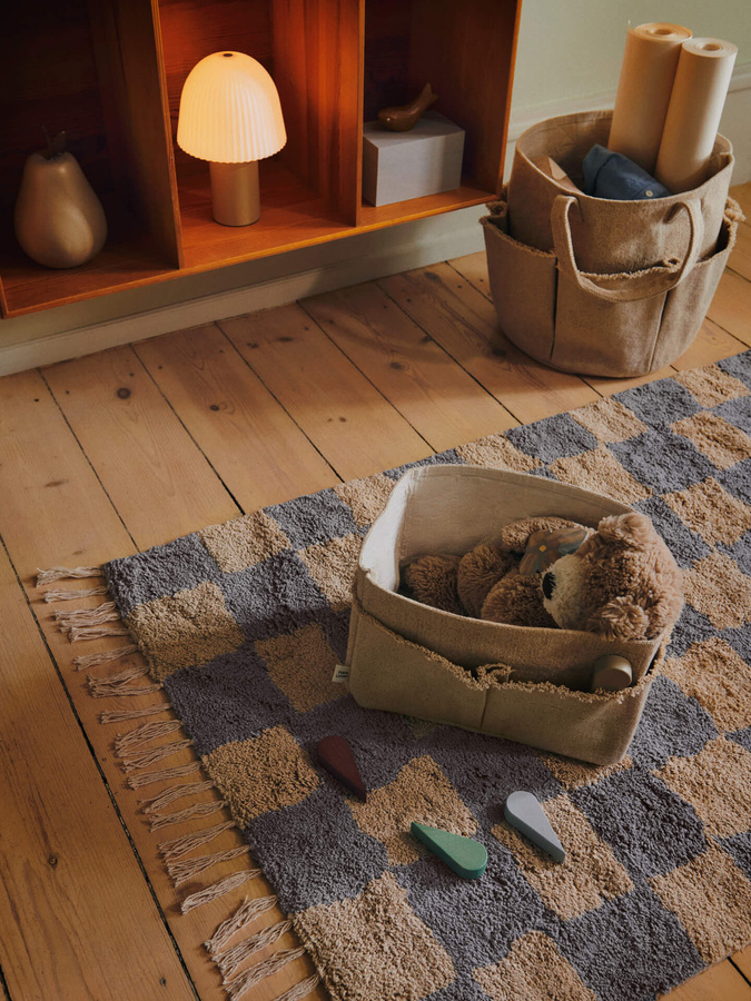 Ferm Living Mara Teppich Waschbar Multicolour mit Fransen und GOTS-Zertifizierung - Bild 2