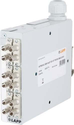 LAPP LWL-Spleißgehäuse in Silber und Weiß - Bild 1