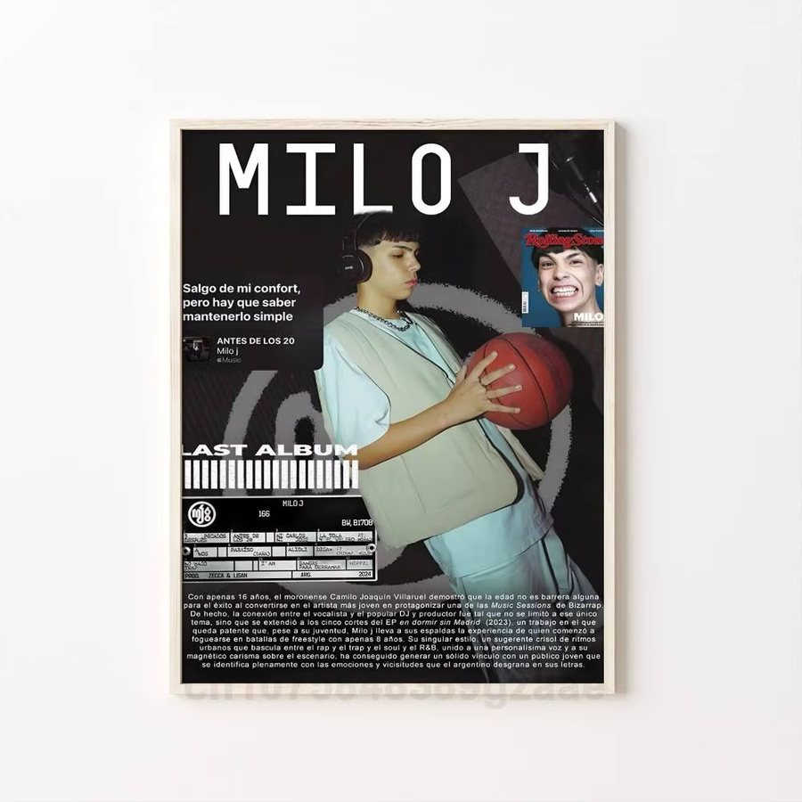 Kayou Milo J Poster Kunstdruck im Anime-Stil, Mehrfarbig, Rechteckig - Bild 7