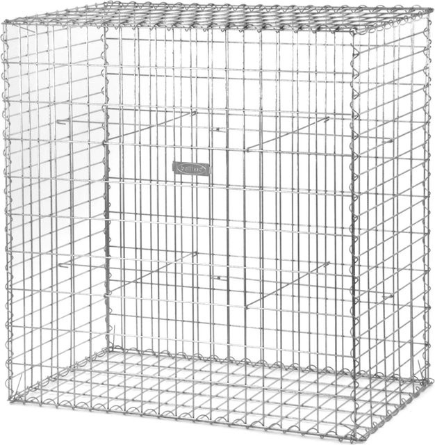Bellissa Spiralgabione Quader aus Stahldraht B/T/H: 100 x 100 x 50 cm - Bild 1