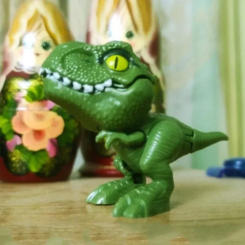 Yiran toy Finger Dinosaurier Actionfiguren 5-teiliges Set bunt - Bild 2
