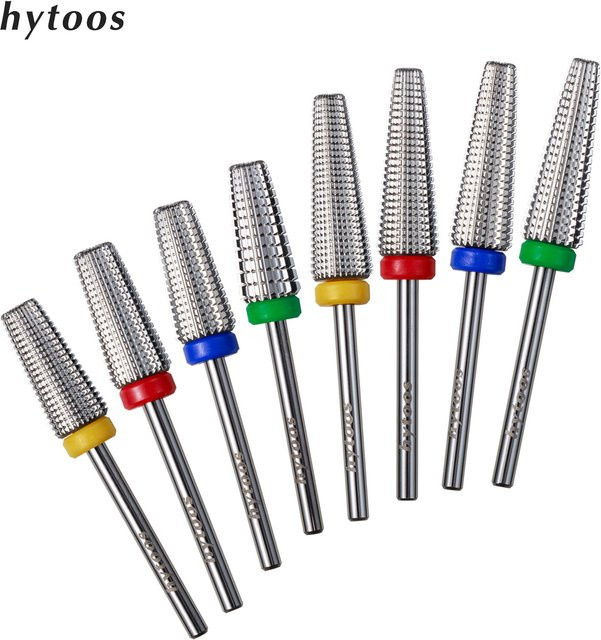 HYTOOS 5-in-1 Nagelbohrer, 20 mm, konische Hartmetallbohrer - Bild 1