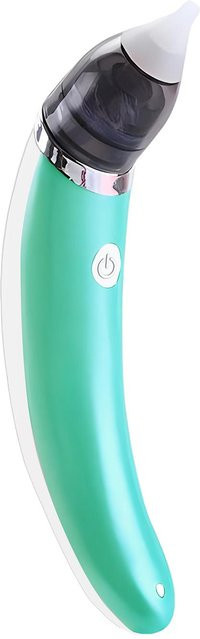 Elektrischer Nasensauger von DHDH für Kleinkinder und Neugeborene, wiederaufladbarer automatischer Rotzreiniger mit Anti-Reflux-Funktion in Grün - Bild 1