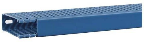 Hager Verdrahtungskanal Blau B/H/L: 25 mm x 84 mm x 2 m - Bild 1
