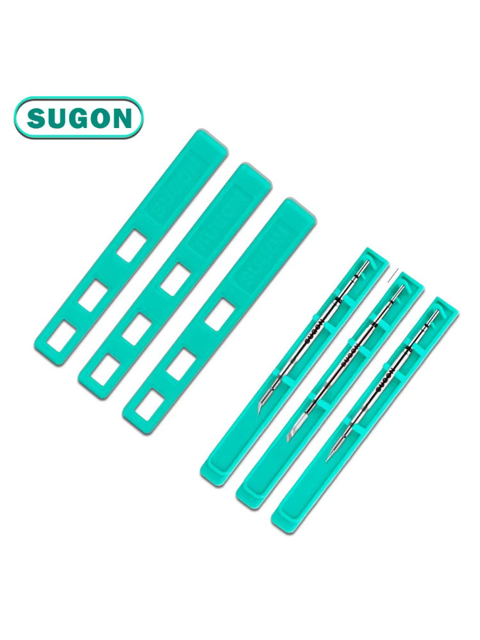 SUGON Original C210 Lötkolbenspitze mit bleifreiem Heizkern, kompatibel mit AIFEN, Sugon und Aixun Lötstationsgriffen, multicolour - Bild 1