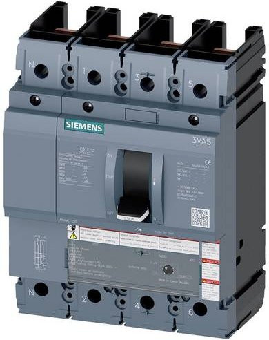 Siemens 3VA5270-5EC41-0AA0 Leistungsschalter in Grau, B/H/T: 14,0 x 18,5 x 8,3 cm - Bild 1