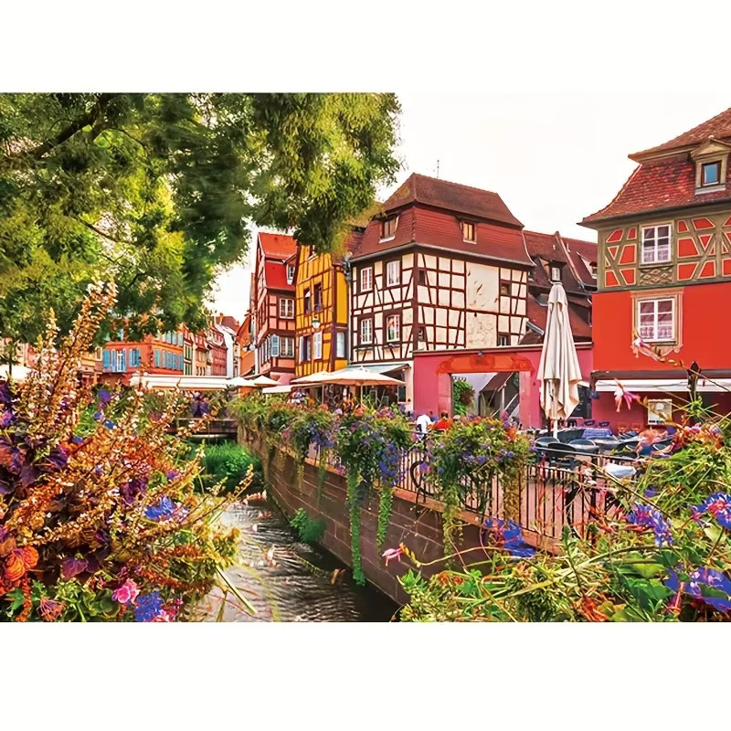 MaxRenard Komma Town Puzzle, 1000 Teile, ab 14 Jahre - Bild 2