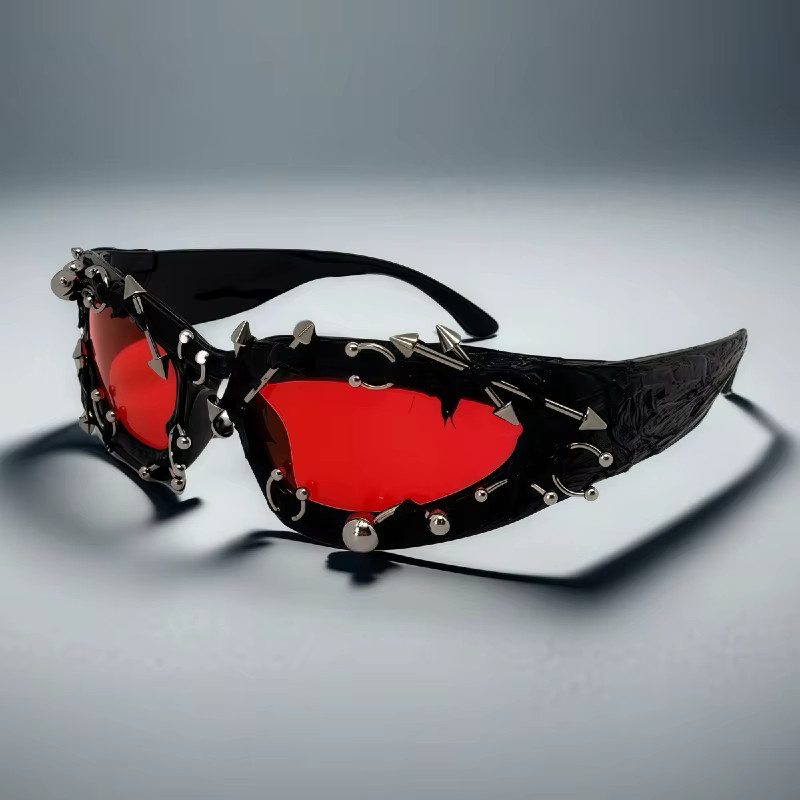 MONIQUE ORENDA Sonnenbrille, Cat-Eye, Vollrand, Plastic, Black, Unisex - Bild 3