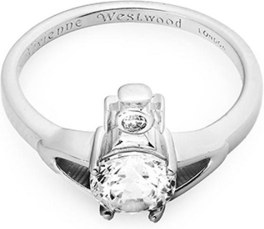 Vivienne Westwood Reina Petit Ring, Silber, Kristall, Damen - Bild 1