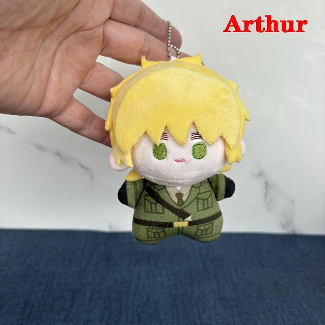 Yiran toy Hetalia Anime Arthur Kirkland Ivan Braginsky Alfred F. Jones, Plüschtier Puppe, 10cm, ab 18 Jahre - Bild 1