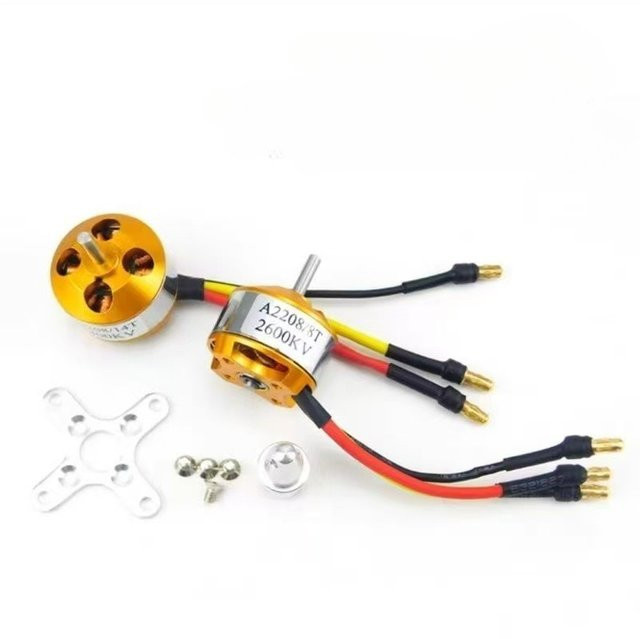 Xida Modellflugzeug Brushless Motor, Metall - Bild 1