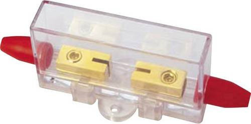 Sinuslive MS80 Car-HiFi Maxi Sicherungshalter in Gold und Transparent, 80A, spritzwassergeschützt - Bild 1