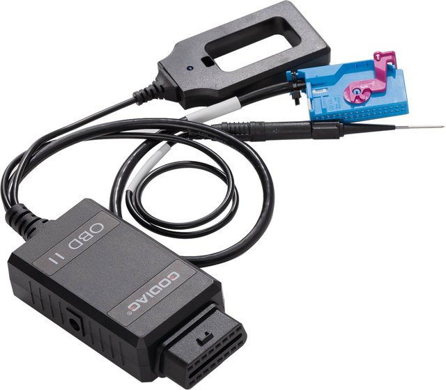 GODIAG GT110 CAN-Bus UDS 4. Generation Testplattformkabel mit POGO PIN für VW, Skoda und Seat, Schwarz - Bild 1