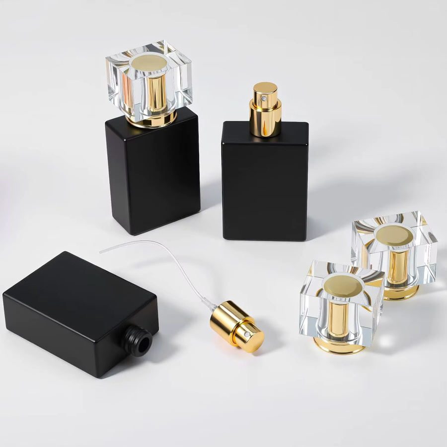 FIGHTYU Parfümflaschen, 8er-Pack, 30 ml, Schwarz, Glas - Bild 5