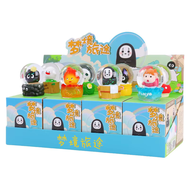 Bandai Hayao Miyazaki Dream Journey Kristallkugel Mystery Box, Sammelfigur, Blindbox - Bild 3