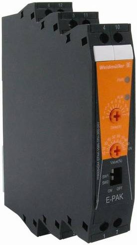 Weidmüller Analogwandler EPAK-CMR-1PH-5-24V 7760054246 Schwarz - Bild 1