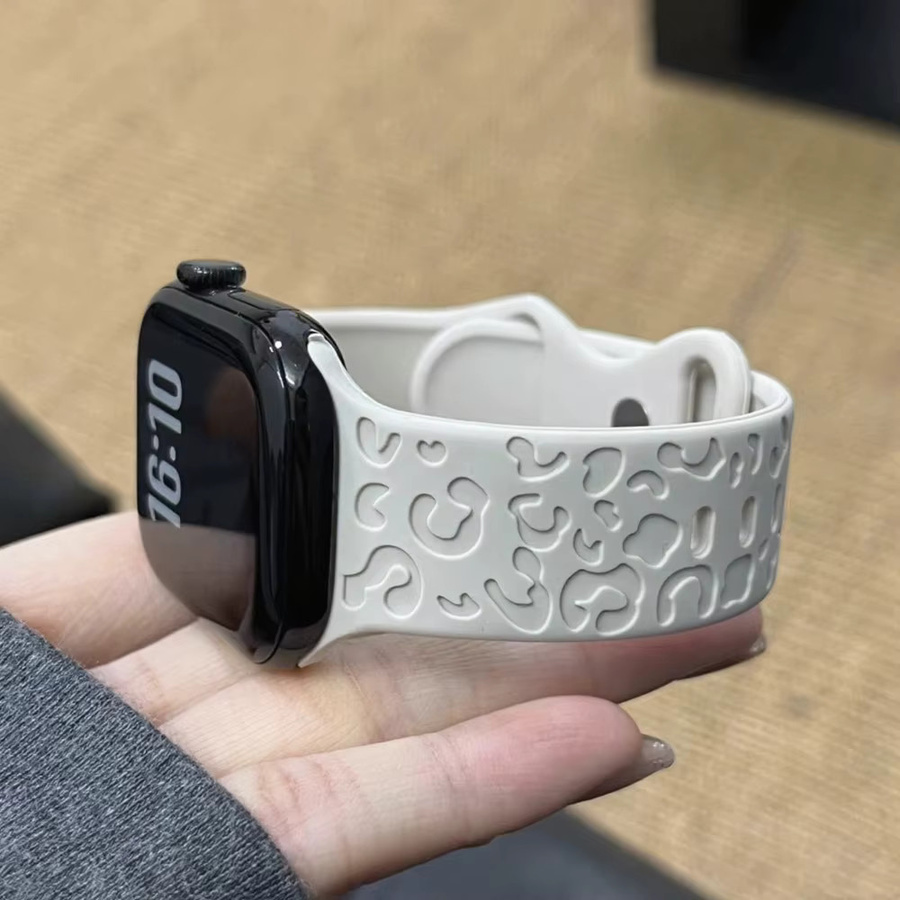 NEY Uhrenarmband Silikon, Weiß, Unisex - Bild 4