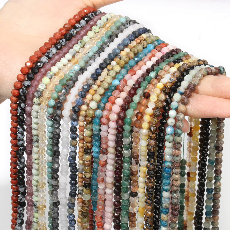 Perlen, Granat, Opal, Labradorit, Sodalith, Bunt, Unisex - Bild 4
