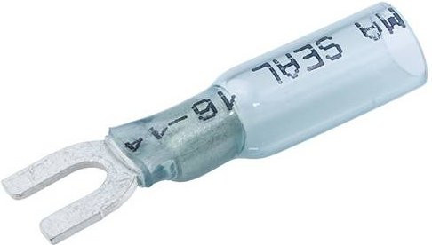 Molex 19164-0948 Gabelkabelschuh Blau auf Vollrolle - Bild 1